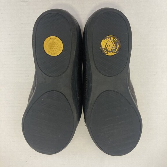 FitFlop Leather Tassel Loafers Shoes Womens Size 11 Brown Comfort Slip On Comfy - Picture 4 of 12